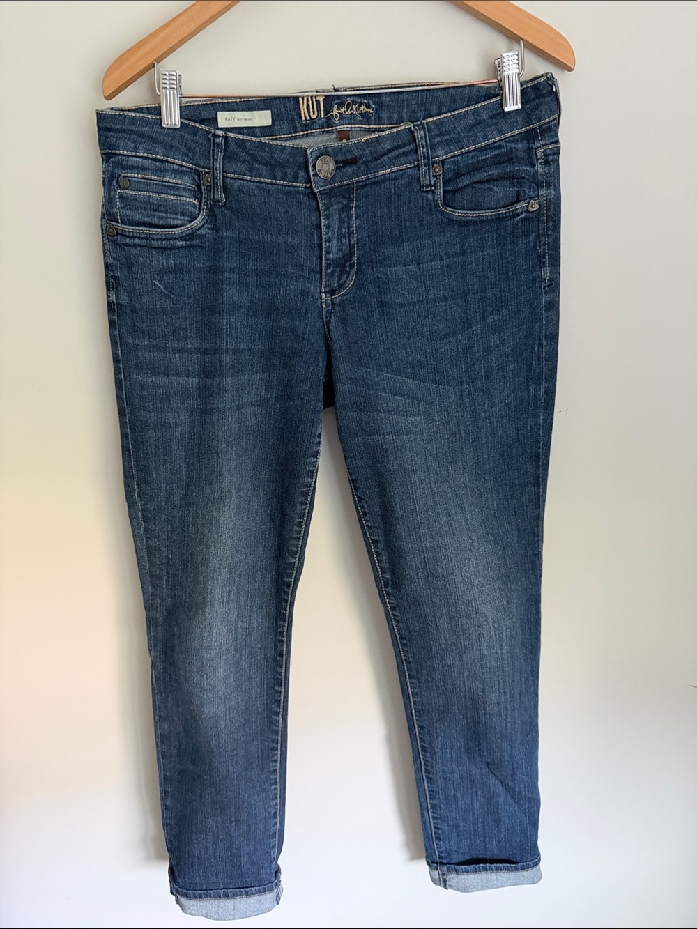 Kut from the Kloth Katy Boyfriend Jeans Size 8